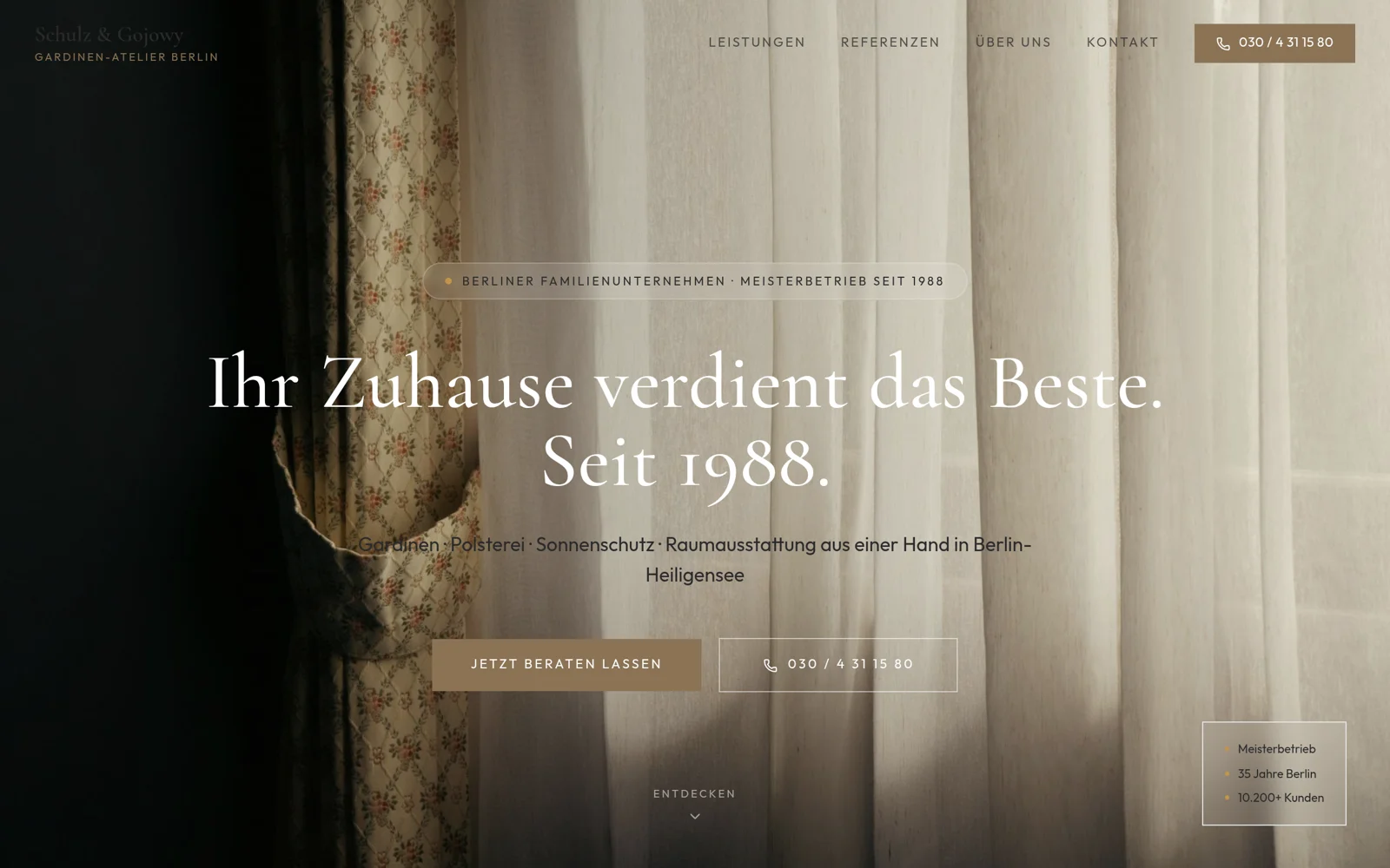SCHULZ & GOJOWY Website